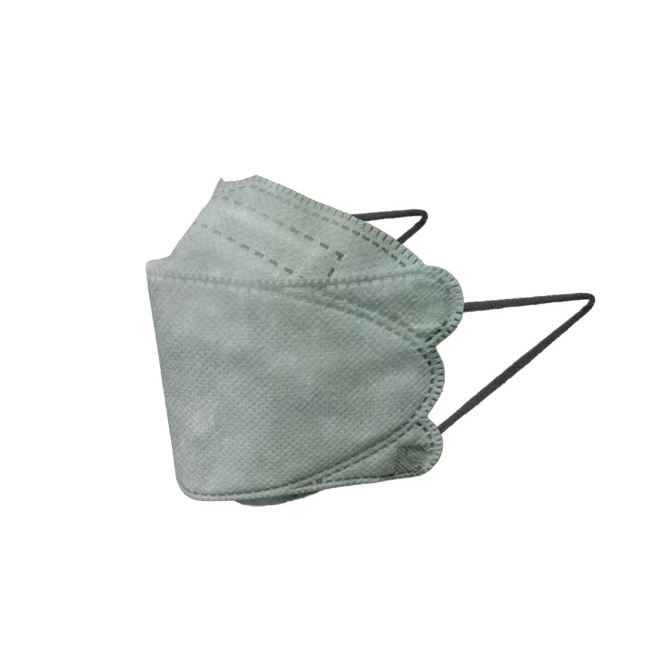 4D成人口罩-煙灰綠