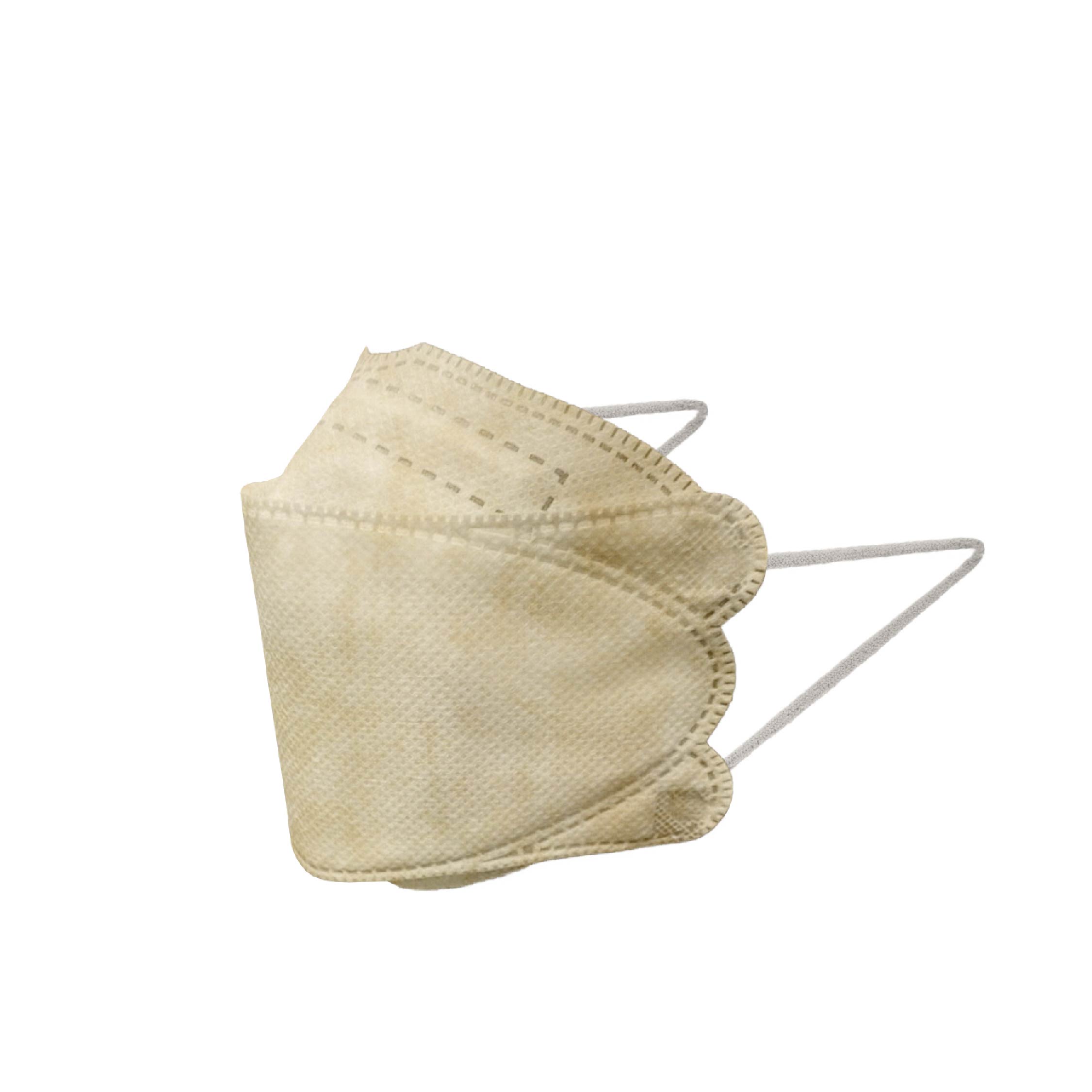 4D成人口罩-燕麥黃