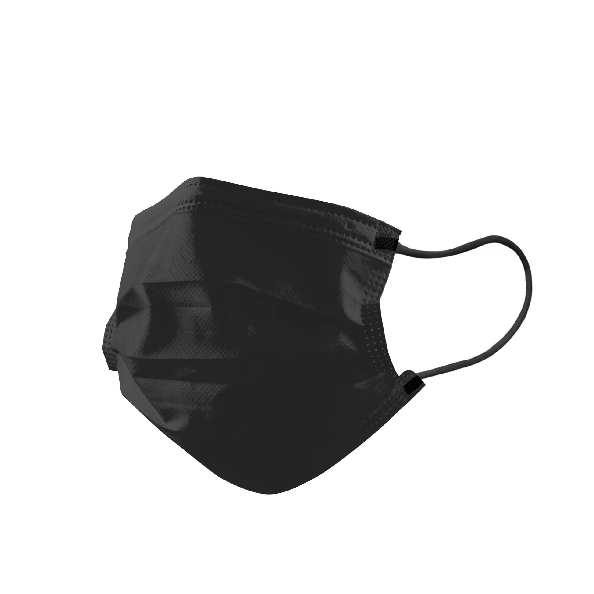 平面成人口罩-極致黑