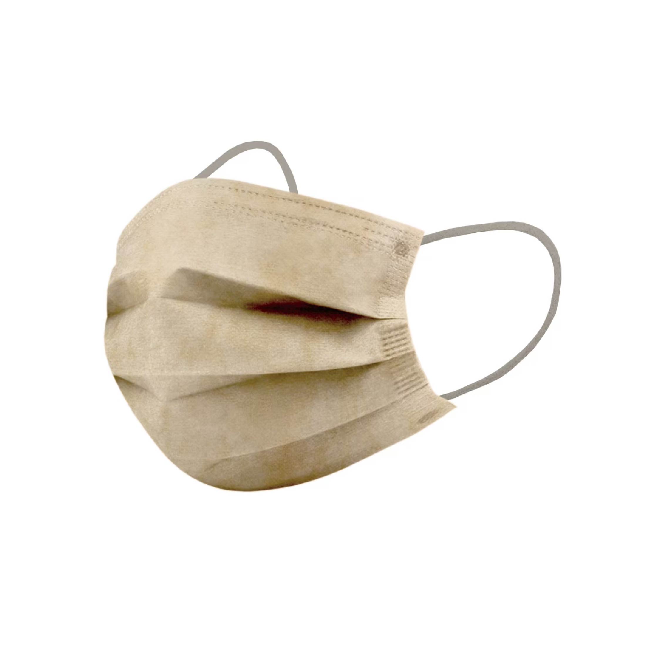 平面成人口罩-金香奶茶